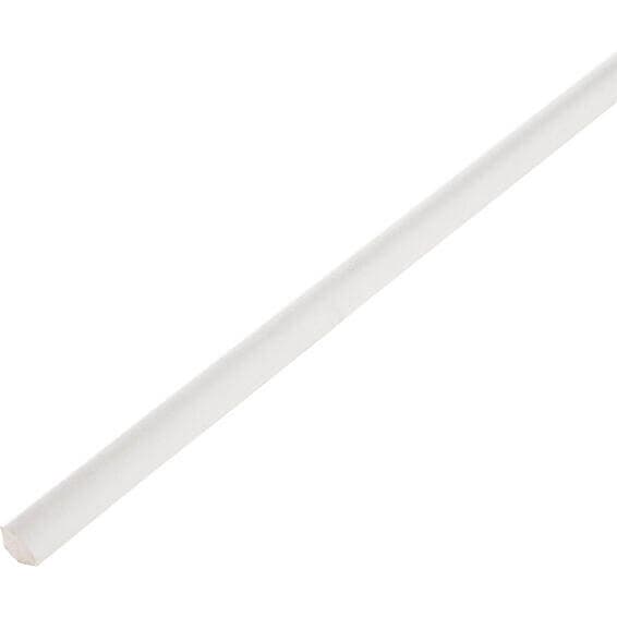 PVC ъглов профил 100x1,4x1,4см бял мат