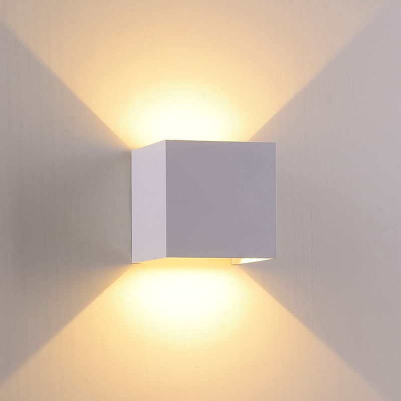 Фасадно осветително тяло Stark LED 2x3W SQ/WH CCT IP65 алуминий