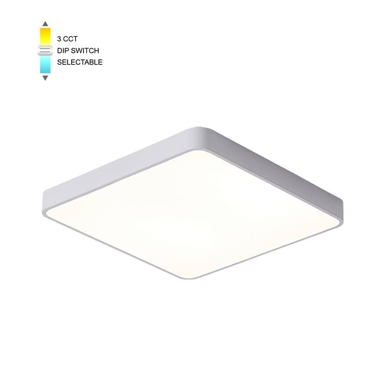 LED плафониера Vito Finesse 35W квадрат 40х40см бяла