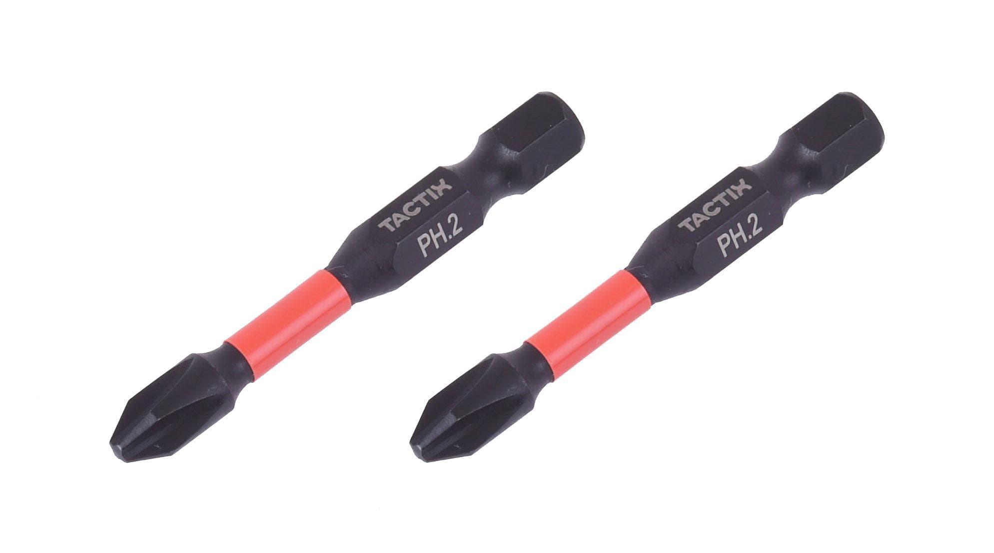 Ударен накрайник Tactix PH 2x50мм 2 броя