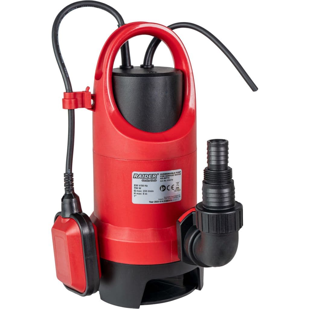 Потопяема водна помпа Raider RD-WP72 750W