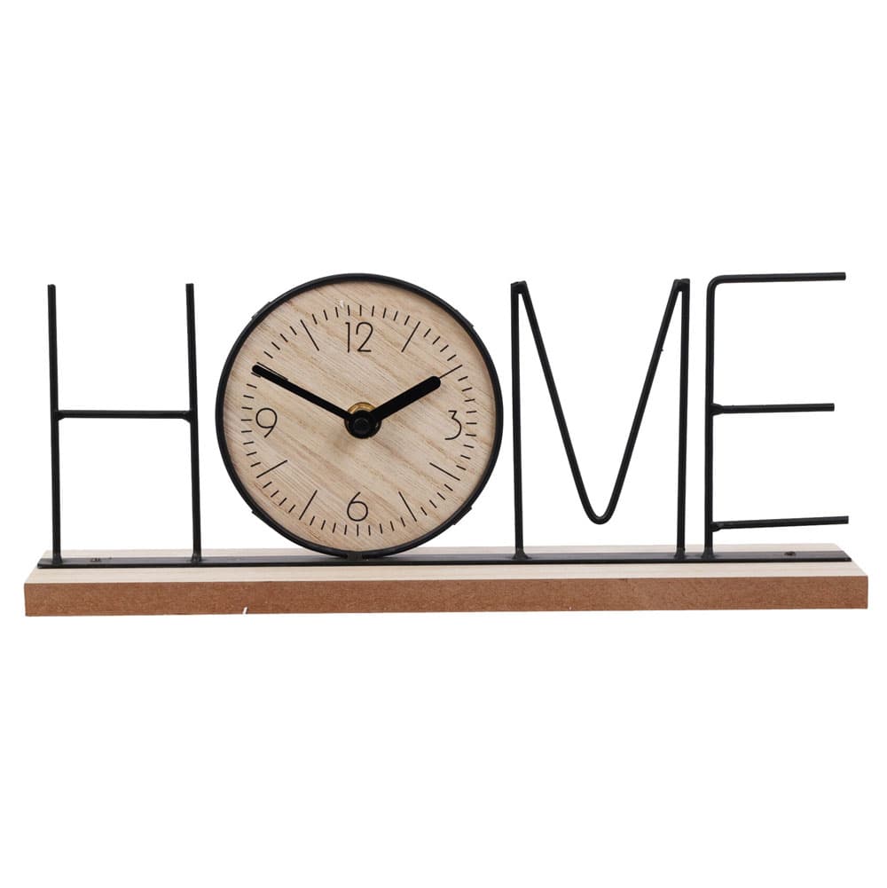 Настолен часовник Home 30x6x12см