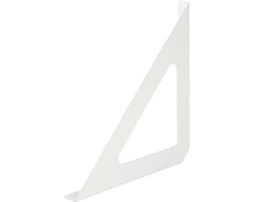 Декоративна конзола за стена Dolle 240x240мм 25кг бяла