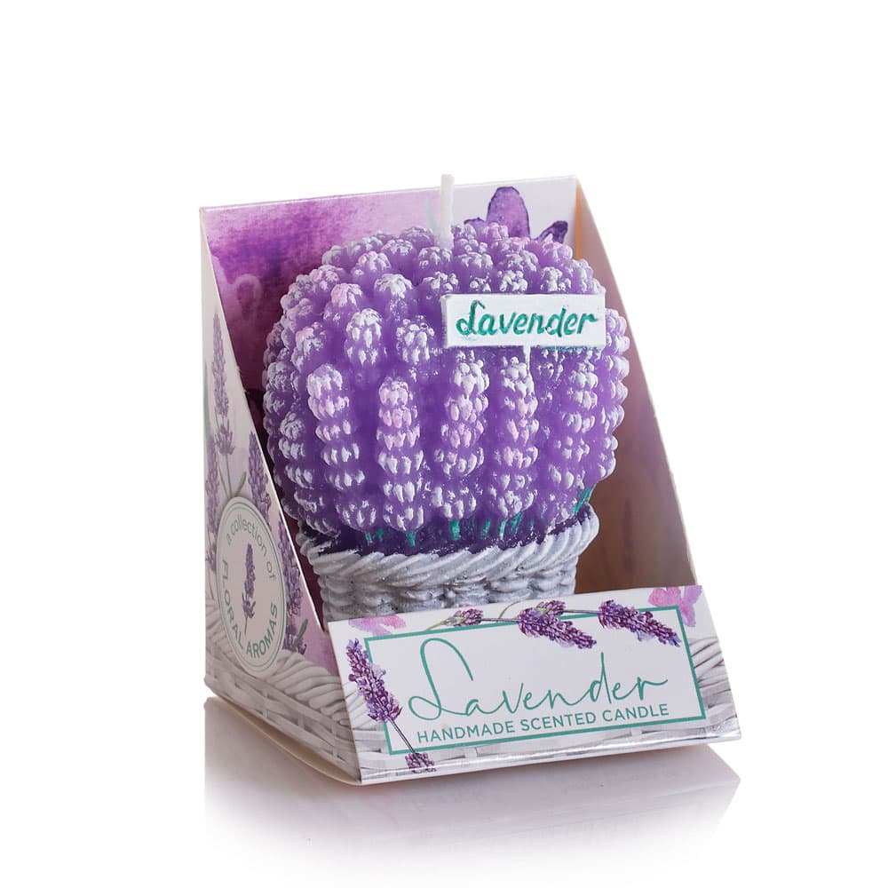 Ароматна свещ Lavender figure