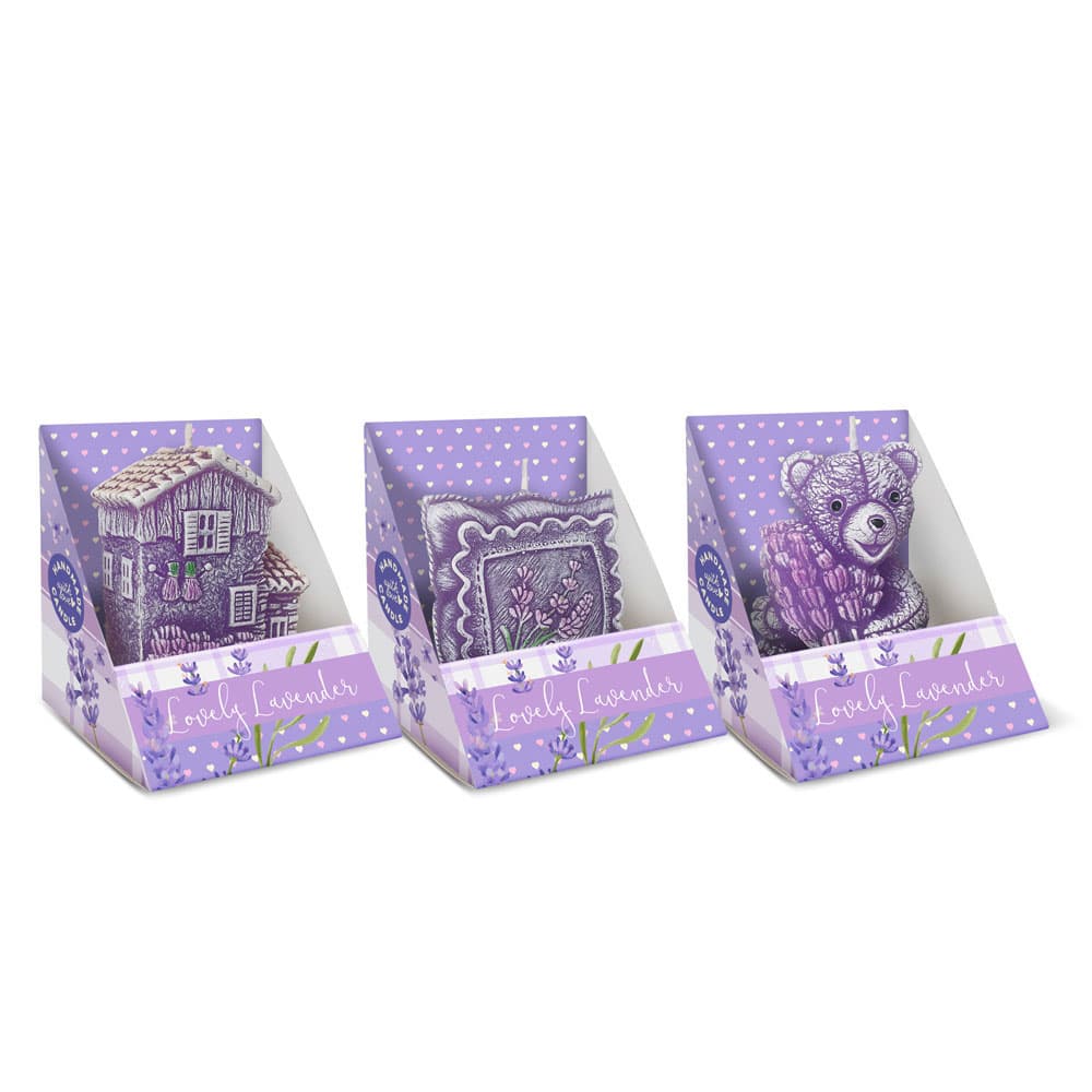 Ароматна свещ Lovely Lavender 75мм