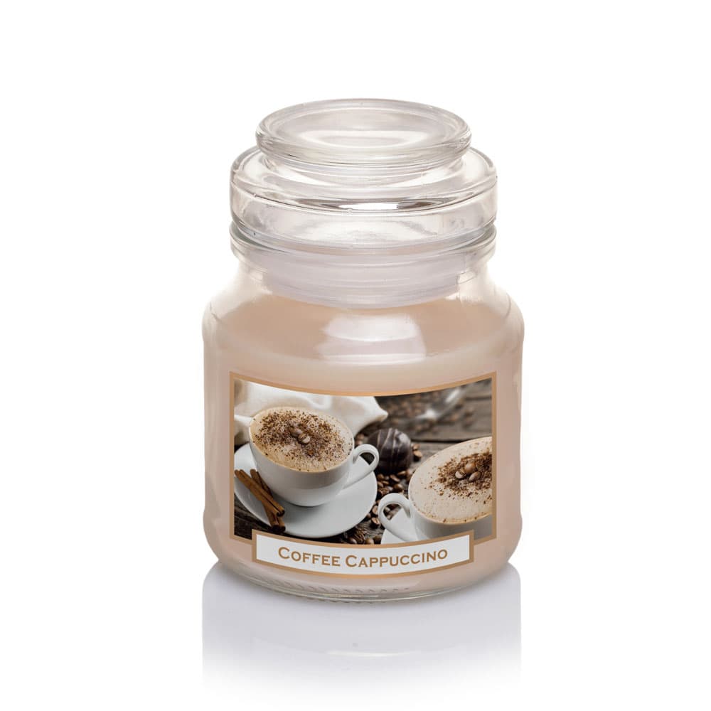 Ароматна свещ в бурканче Coffee Cappuccino 130г