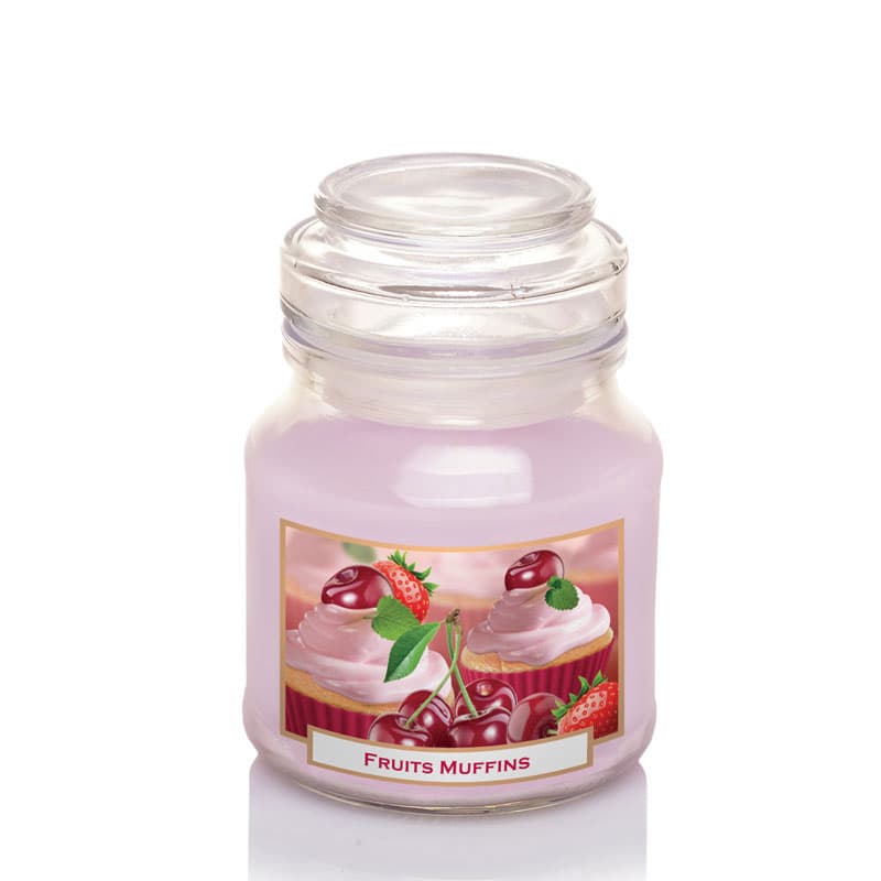 Ароматна свещ в бурканче Fruit Muffins Cherry 130г