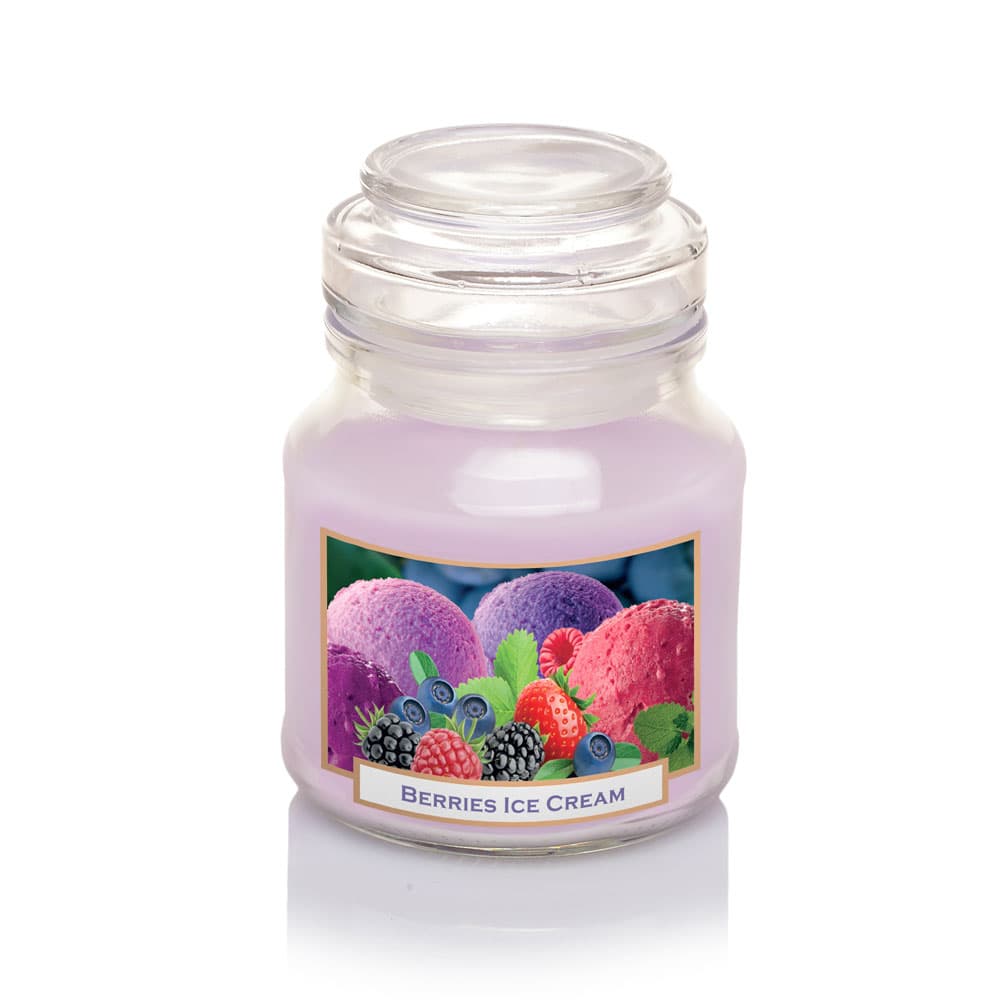 Ароматна свещ в бурканче Berries Ice Cream 130г