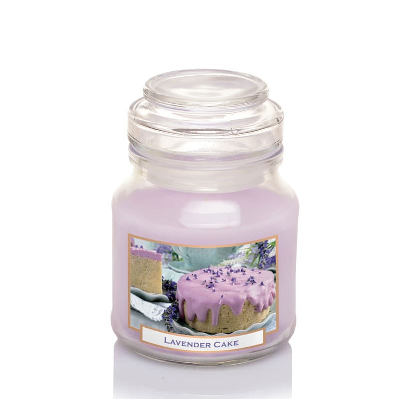 Ароматна свещ в бурканче Lavender Cake 130г