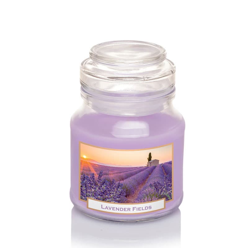 Ароматна свещ в бурканче Lavender Fields 130г