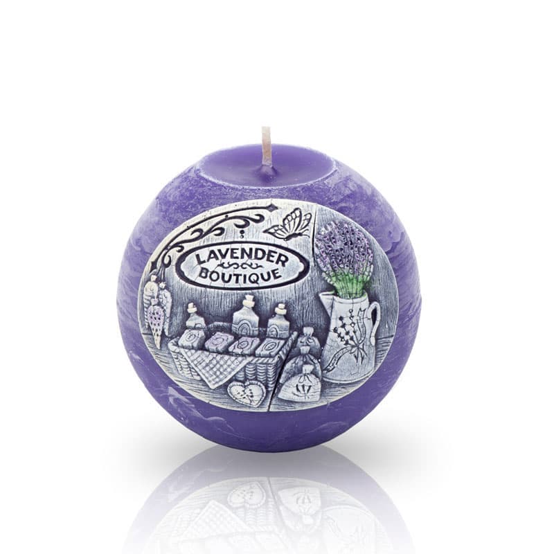Ароматна свещ Lavender boutique ball ø110мм