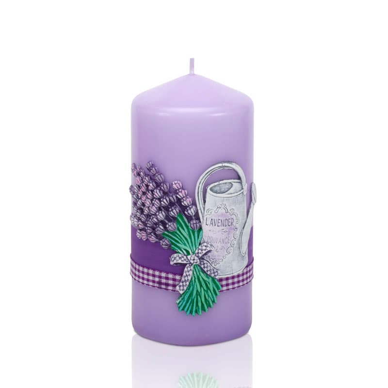 Ароматна свещ Lavender Garden 70x150мм