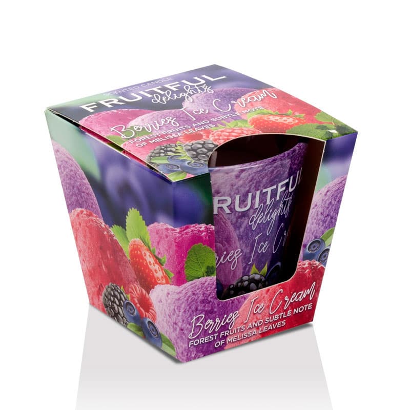 Ароматна свещ в чаша Berries Ice Cream 115г