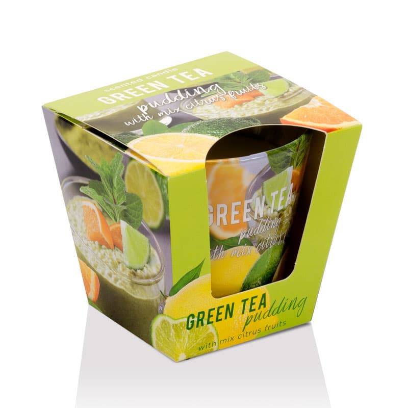 Ароматна свещ в чаша Green Tea Pudding 115г