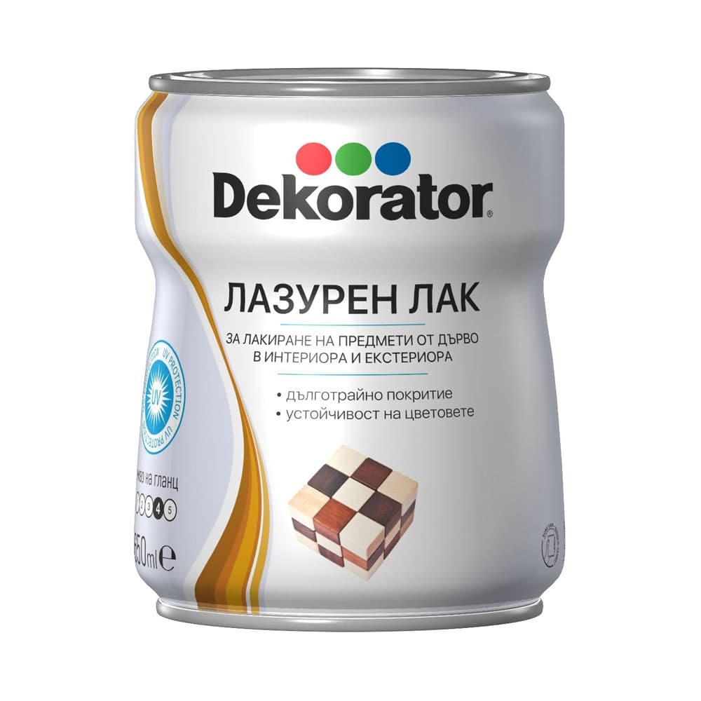 Лазурен лак Декоратор Античен Дъб 650мл