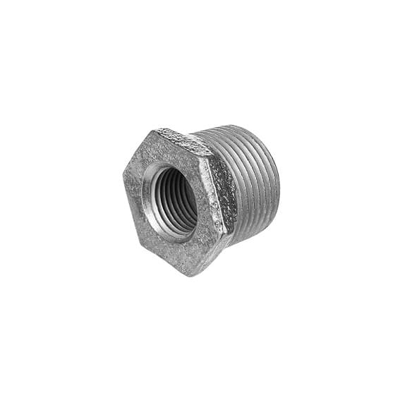 Поцинкована редукция ВРН 1 1/2" х 1" Gebo