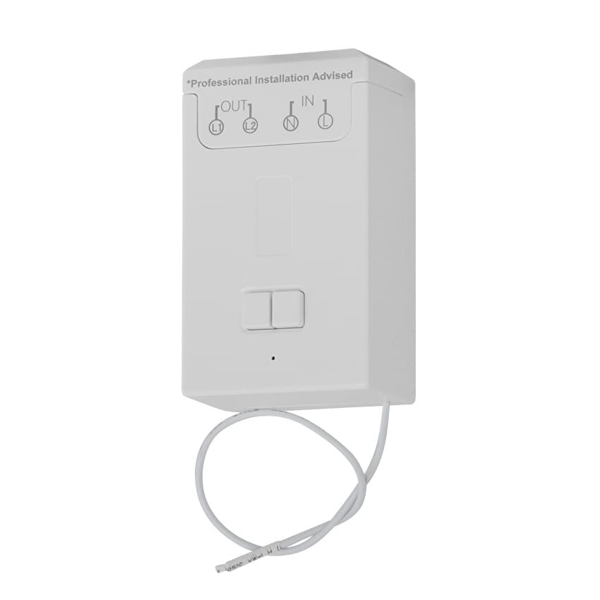 Кинетичен двуканален контролер Ultralux RF IP20