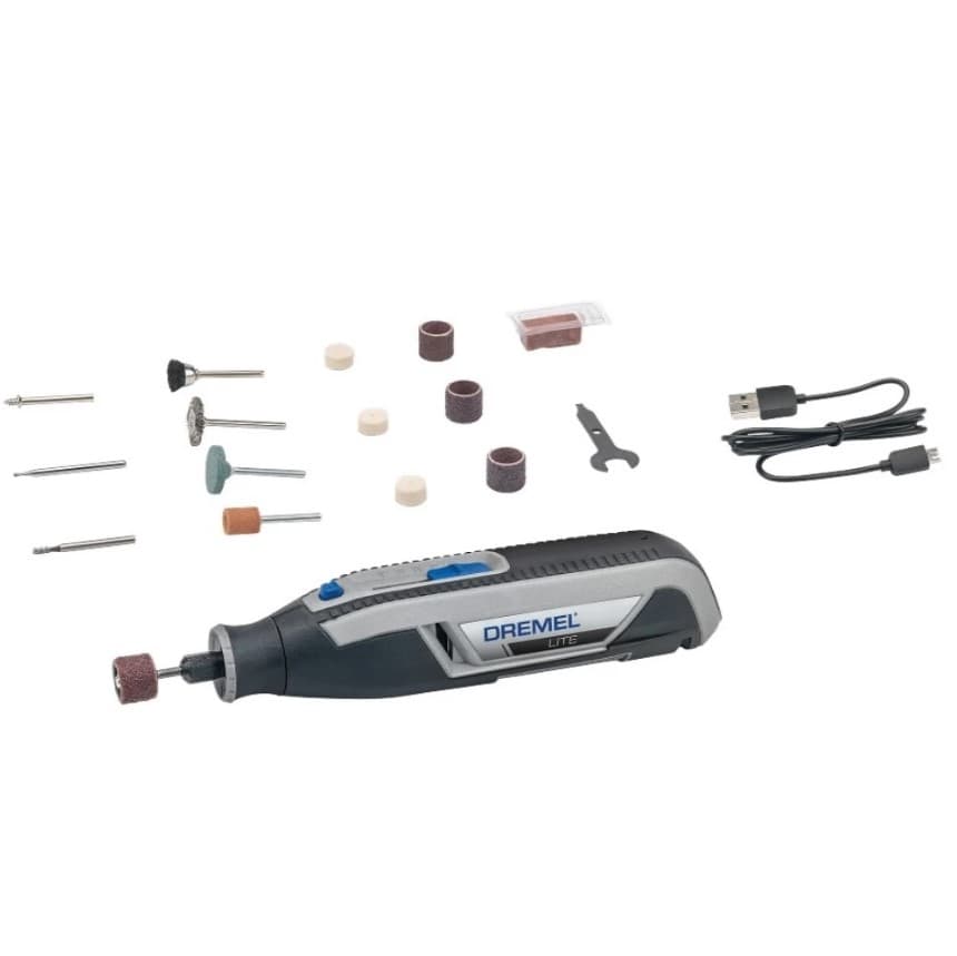 Акумулаторен мултифункционален инструмент Dremel 7760 Lite 3,6V 2Ah + аксесоари