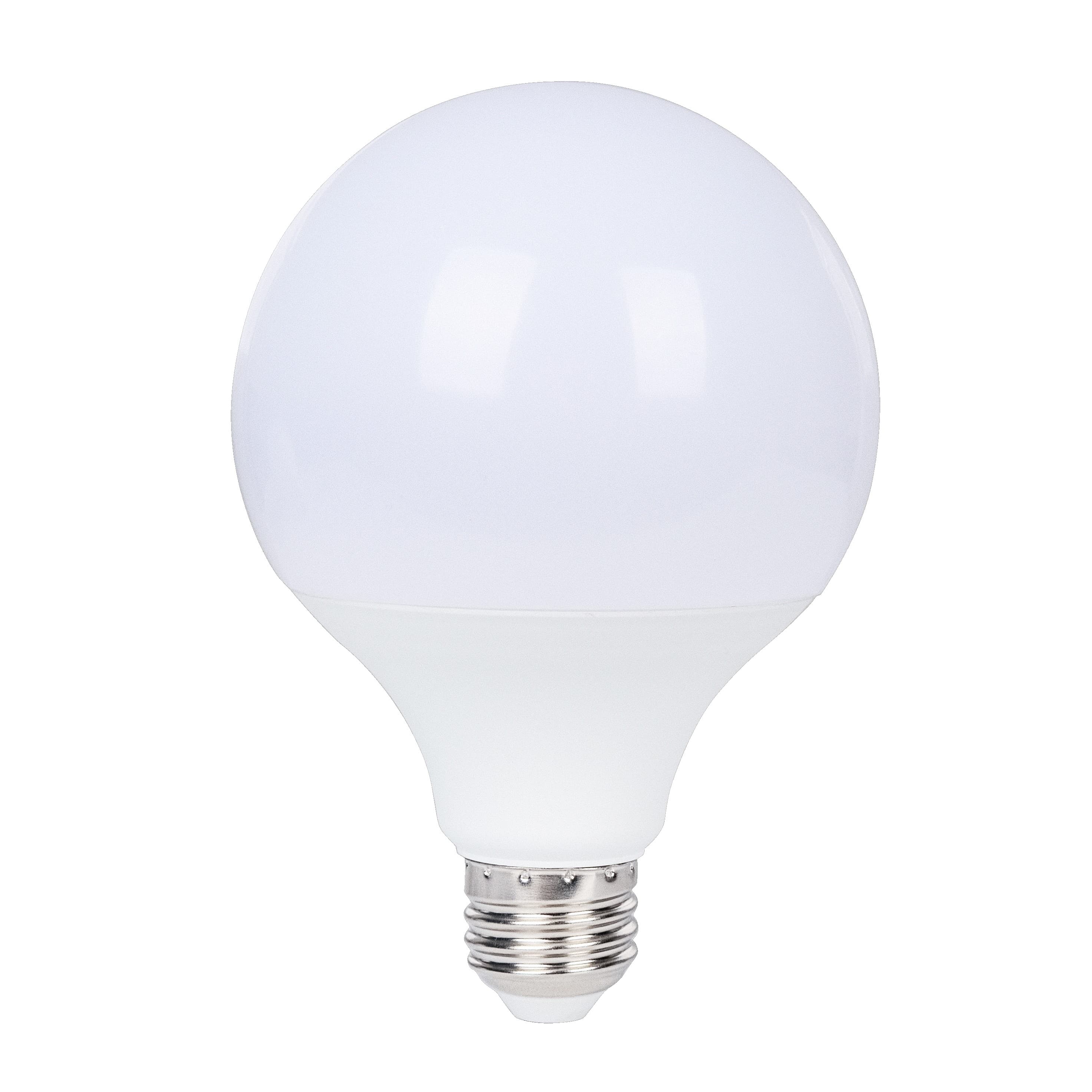 LED крушка Lightex Plastic матирана NW G95 E27 15W 4000K
