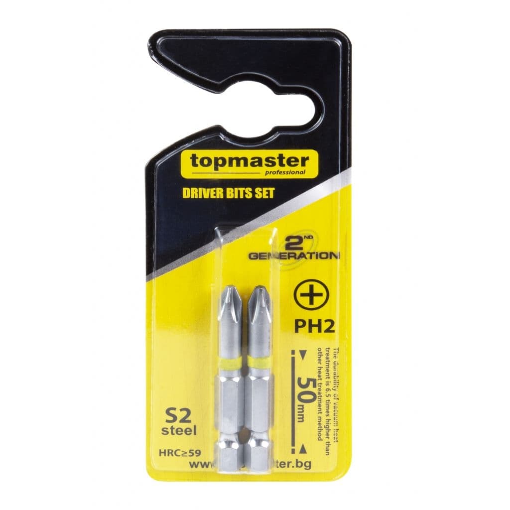 Комплект накрайници TMP PH2 50мм 2 броя