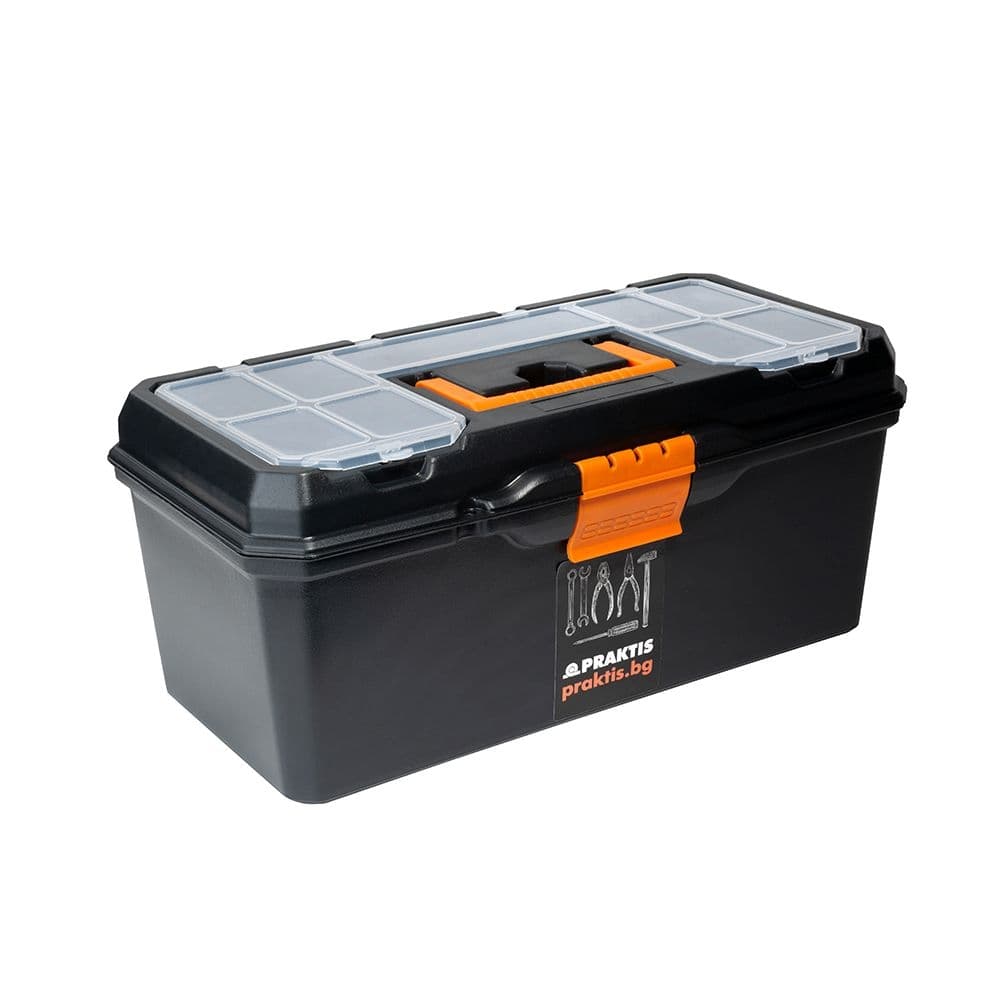 Куфар за инструменти Praktis 16" 410х200х180мм 