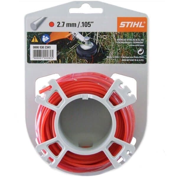 Кръгла корда за тример STIHL 2,7мм х 9м