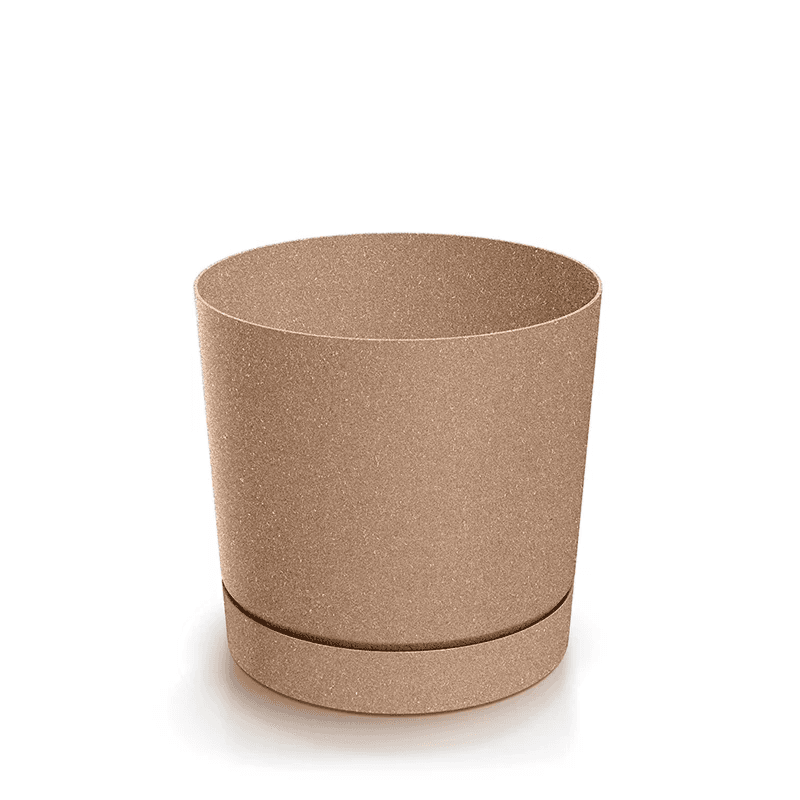 Саксия Tubo P Eco Wood 4665W 18х18х17.4см натур
