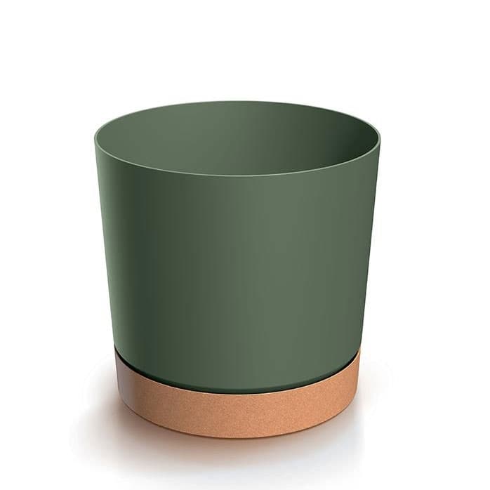 Саксия Tubo PM 2411U 18х18х17.5см зелена