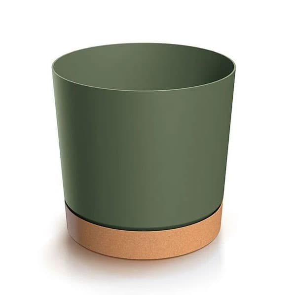 Саксия Tubo PM 2411U 24х24х23.1см зелена