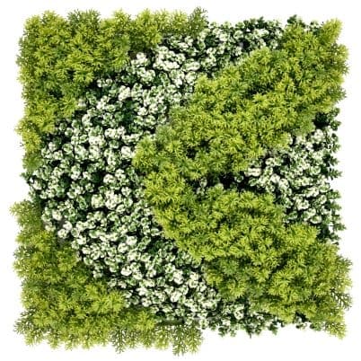 Пано изкуствена зелена декорация My Garden Reflection CCGA232 / 50х50см