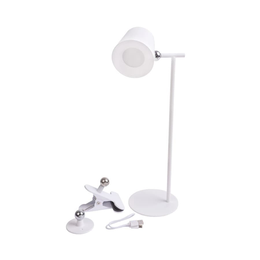 LED настолна лампа 3в1 Lightex Maze 2W CCT USB бяла 