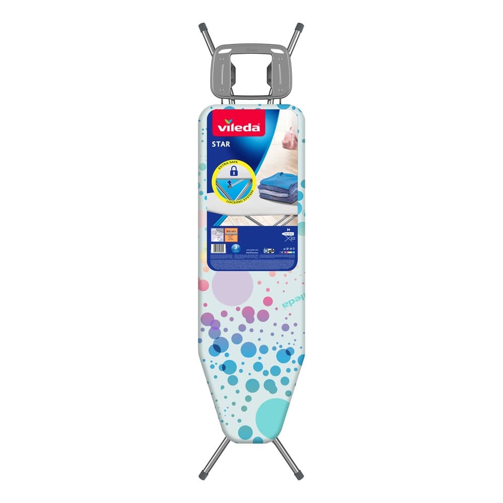 Дъска за гладене Vileda Star Blue 120x38 см