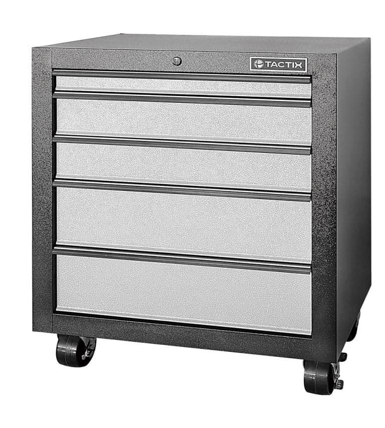 Метален шкаф с 5 чекмеджете Tactix 67,5x45x83,2см