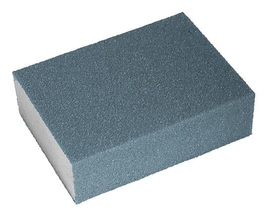 Двустранна гъба за шлайфане TACTIX К60/К100, 95x70x25мм