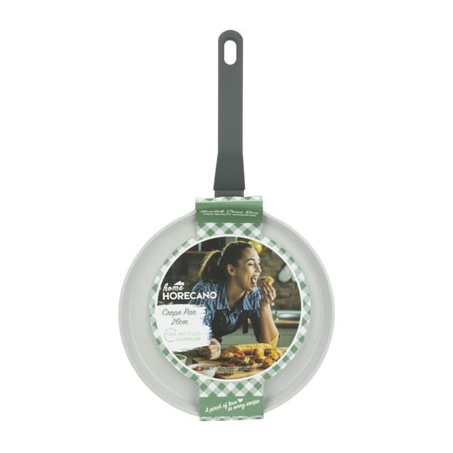 Тиган за палачинки Horecano Home DFP-SC06-26 / 26x1,7см сив
