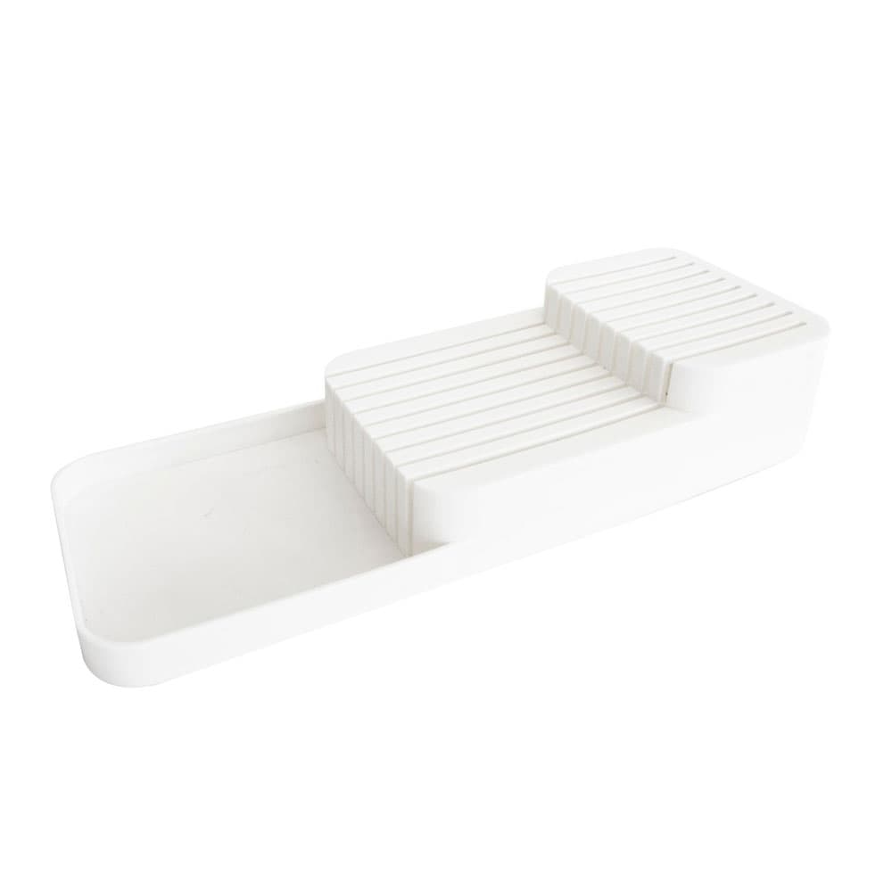 Органайзер за ножове на две нива Horecano Home 50830-W 39x14xh7,3см бял