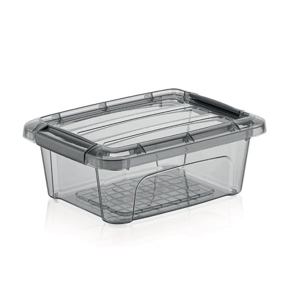 Кутия контейнер Horecano Home BNM-0391 / 1,2л антрацит