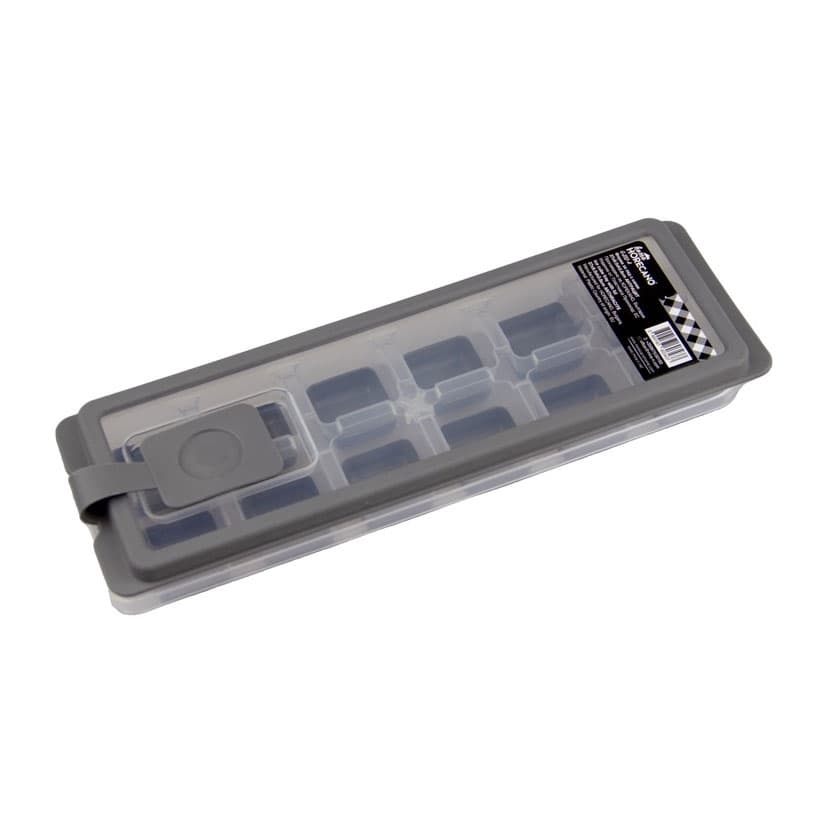 Форма за лед с капак Horecano Home G-232-A 27x9,5xh3,8см антрацит
