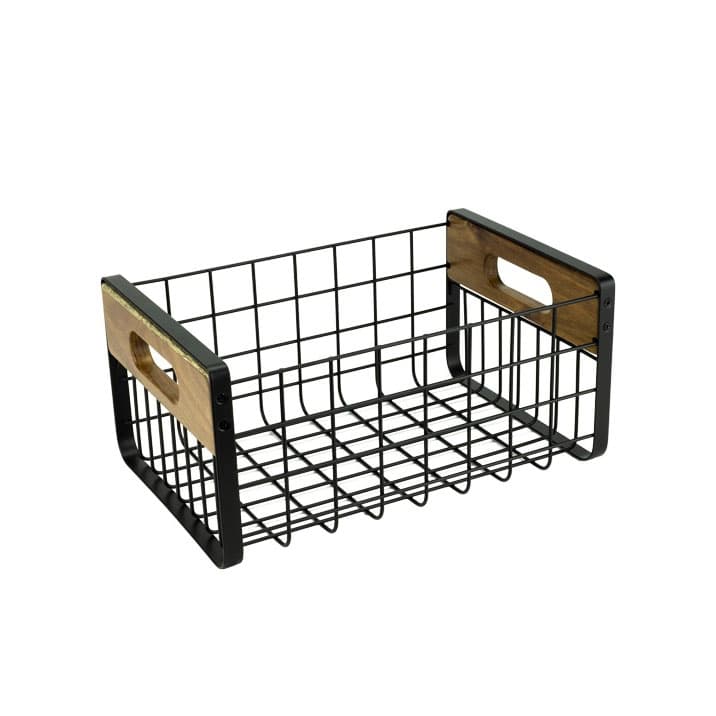 Метална касетка Horecano Home Middle WK830741-M 34,2x24xh16,7см черен мат