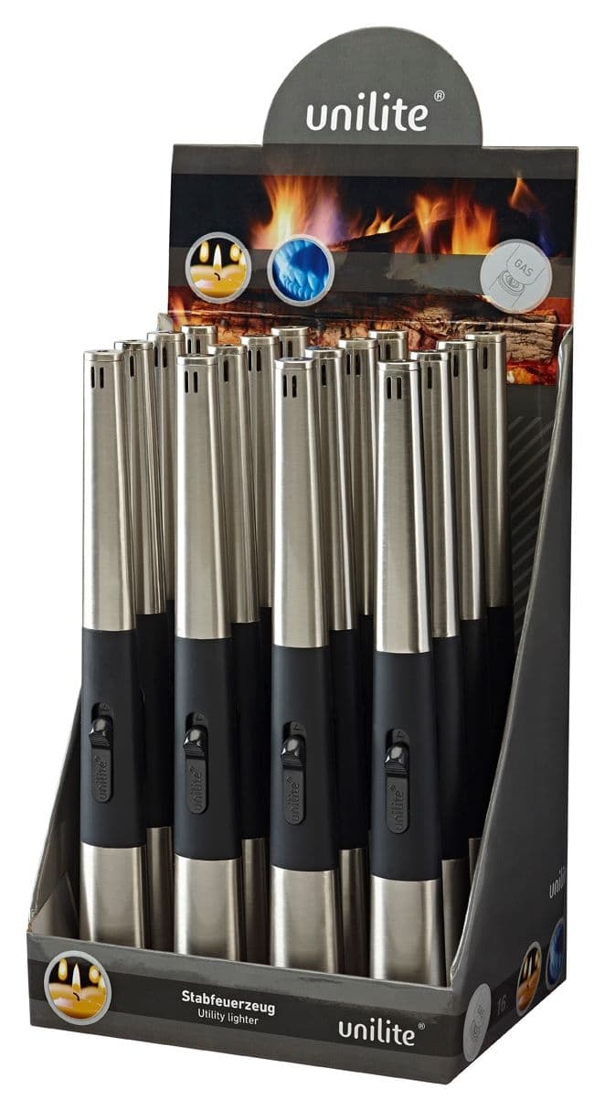 Газова запалка Unlite Napoli Silver 49 BBQ 