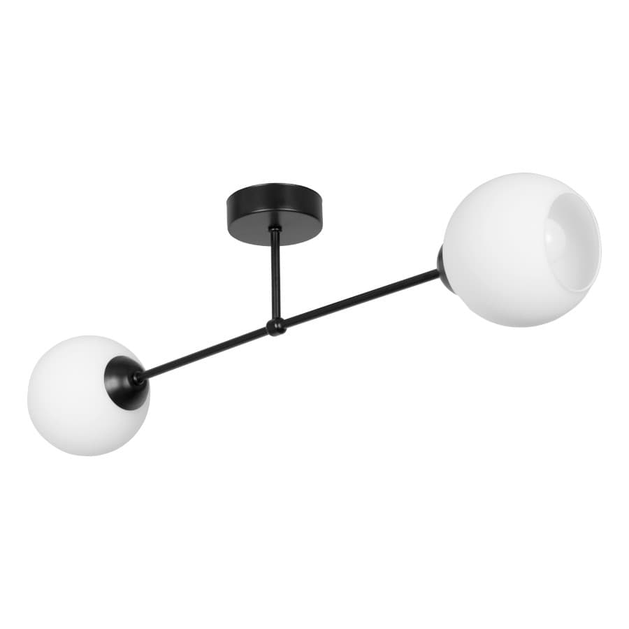 Полилей Lightstyle Компас G 1910-E-1-WH / 2xE27 черен