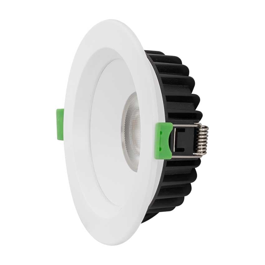 LED димираща луна за вграждане Ultralux CCT 10W 3000/4000/5700K IP44