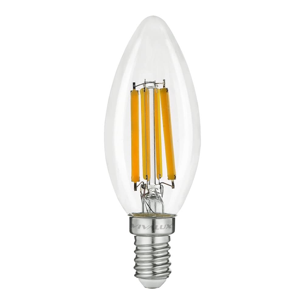 LED лампа филамент Vivalux BF35 Flick LED Premium 7W 4000K E14