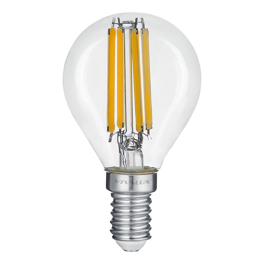 LED лампа филамент Vivalux GF45 Flick LED Premium 7W 4000K E14