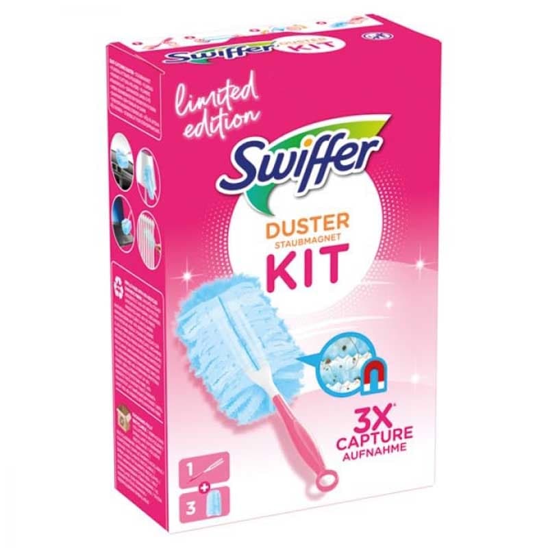 Кърпи за прах Swiffer Set Pink Rose Limited Edition 1+3 
