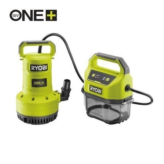 Акумулаторна потопяема водна помпа за мръсна вода Ryobi RY18SPA-O 18V