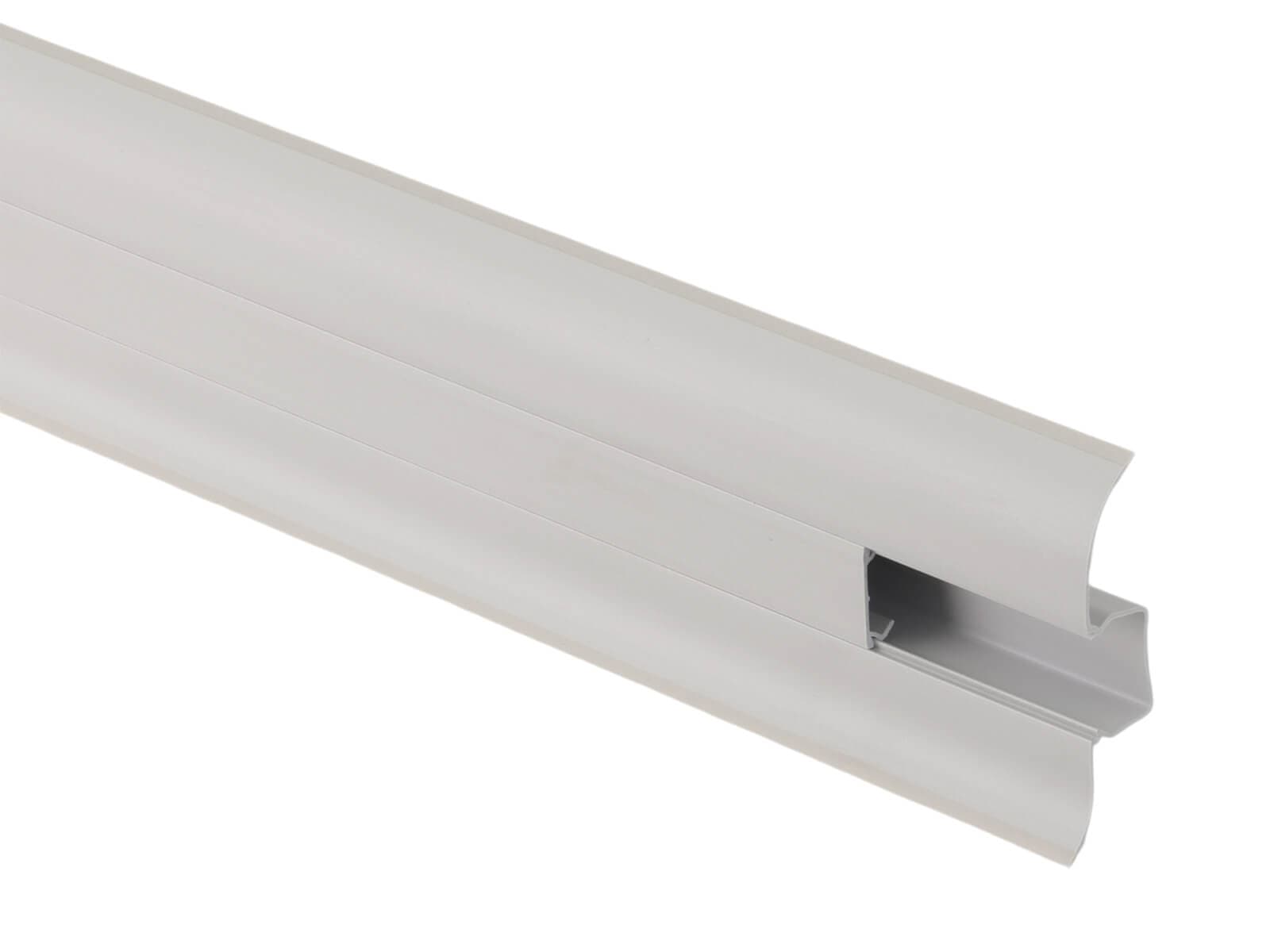 PVC перваз с кабелен канал Salag SG56/03 сив 2.5м