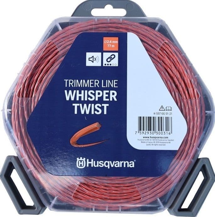 Тримерна корда Husqvarna Whisper Twist 2,4мм x 77м