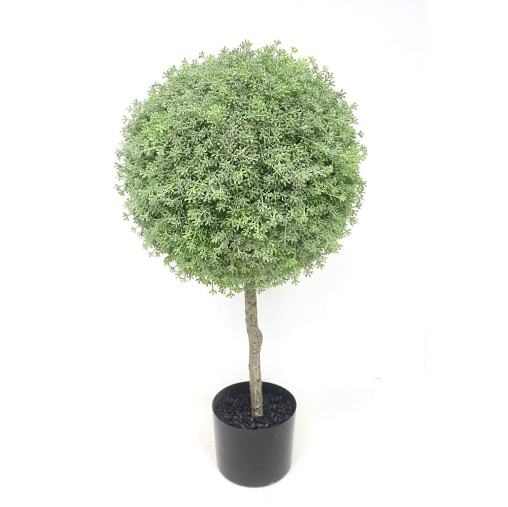 Изкуствено дърво в пластмасова саксия My Garden Topiary Milan зелено