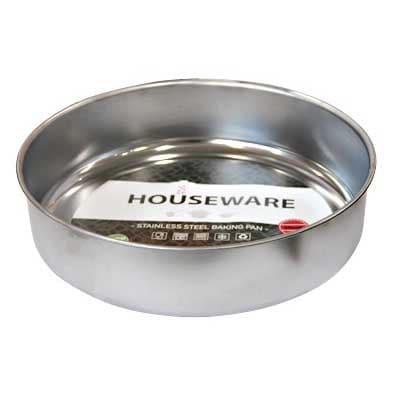 Дълбока кръгла тава Mira-N Houseware Ø36xh7,5см хром